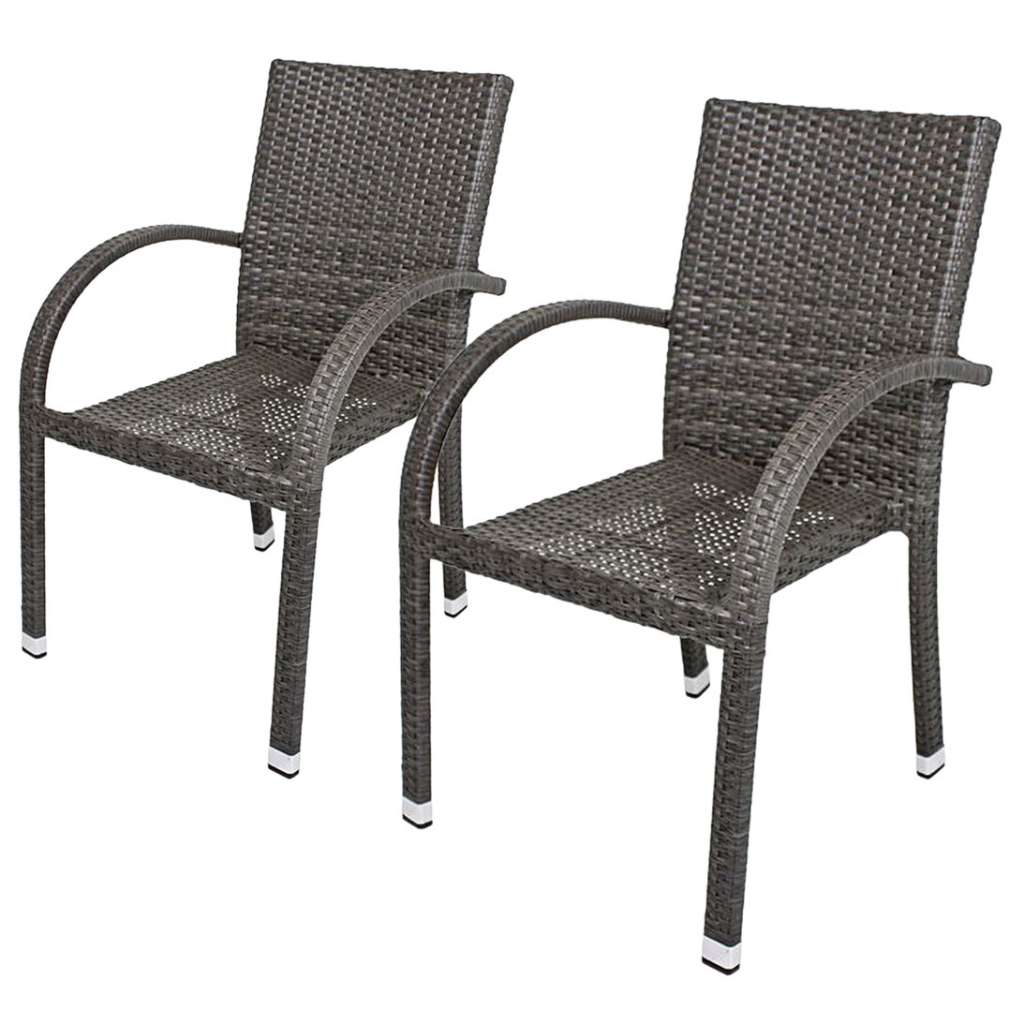 home24 Stapelstuhl Modesto (2er-Set)