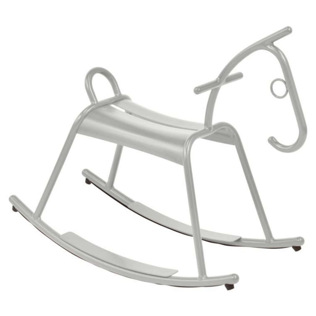 Fermob - ADADA Schaukelpferd - 38 Metallgrau satiniert - indoor