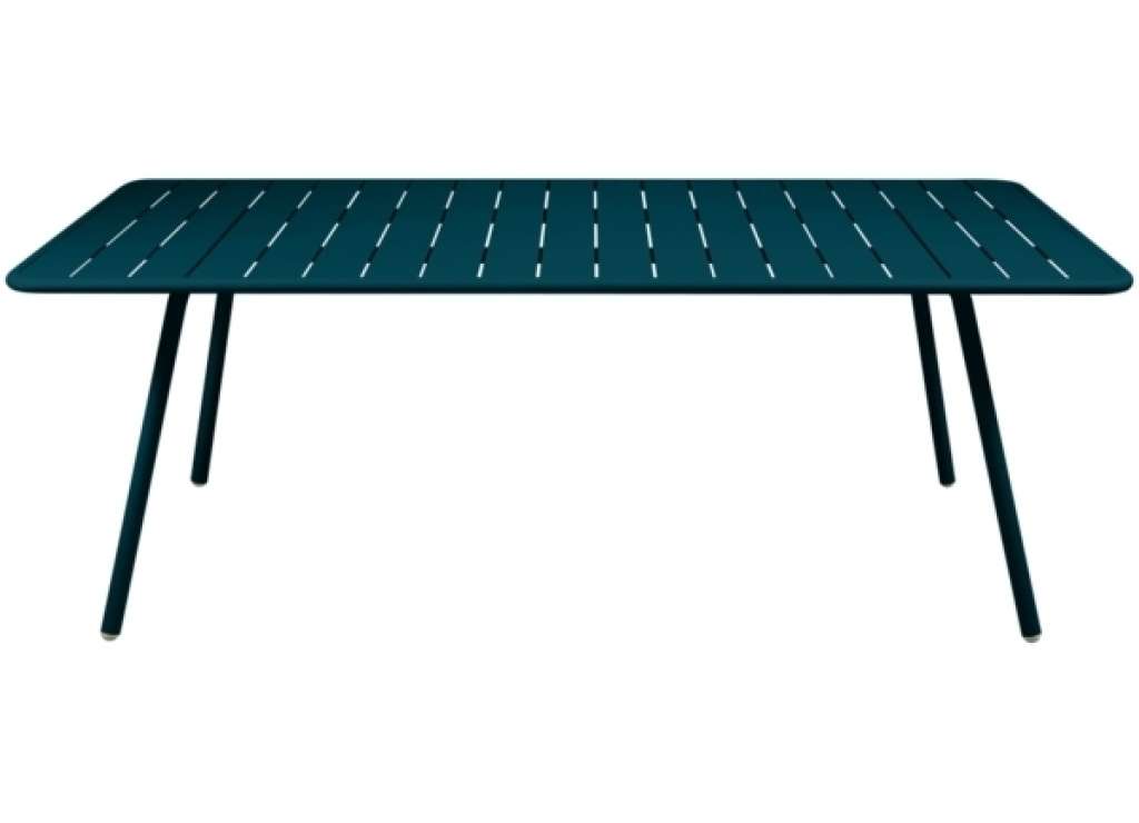 Fermob - LUXEMBOURG Tisch - 21 Acapulcoblau - 207 x 100 cm - outdoor