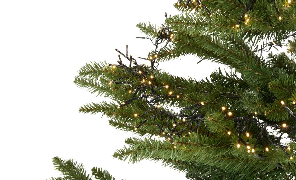 LED Lichterkette Cluster ¦ schwarz Lampen & Leuchten > Außenleuchten - Höffner