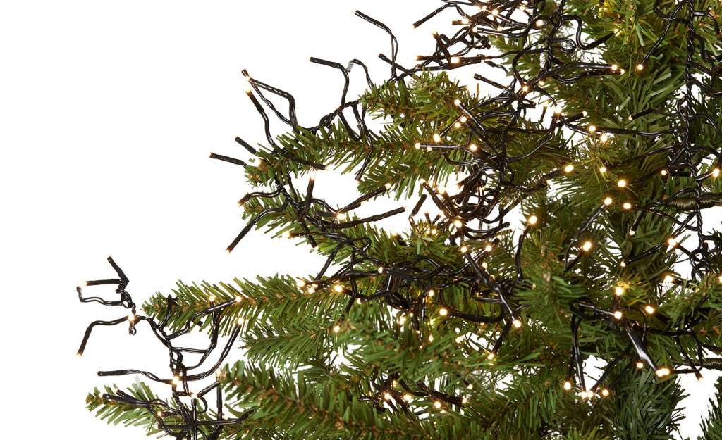 LED Lichterkette Cluster ¦ schwarz Lampen & Leuchten > Außenleuchten - Höffner