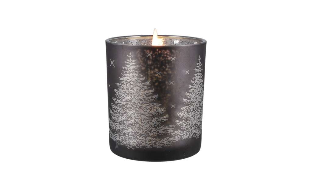 Teelichthalter ¦ grau ¦ Glas  Ø: 9 Dekoration > Kerzen & Lichter > Kerzenständer - Höffner