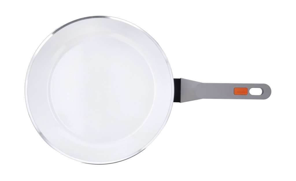Berndes Schmorpfanne  Alu White Induction ¦ weiß ¦ Aluminium, Kunststoff Ø: 28 Töpfe & Pfannen & Zubehör > Pfannen > Schmorpfannen - Höffner