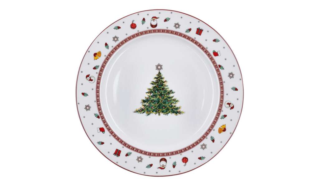 Peill+Putzler Keksteller  Santa ¦ Porzellan Ø: 30 Geschirr > Teller - Höffner