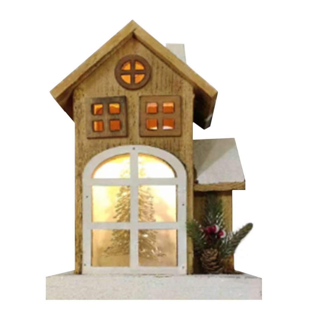 home24 LED-Dekoobjekt Haus