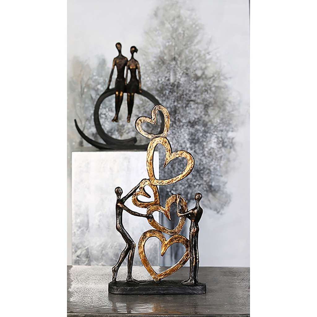 home24 Skulptur Herz auf Herz