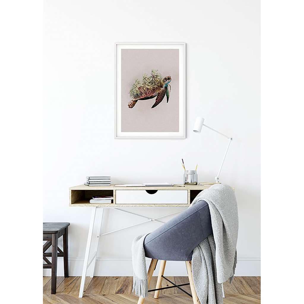home24 Wandbild Animals Paradise Turtle