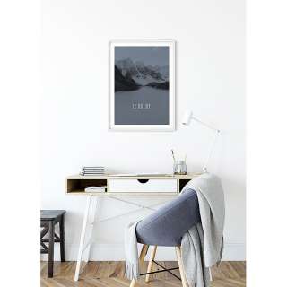 home24 Wandbild Word Lake In Motion