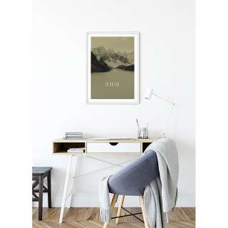 home24 Wandbild Word Lake In Motion