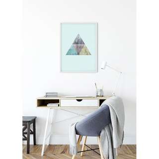 home24 Wandbild Triangles Top