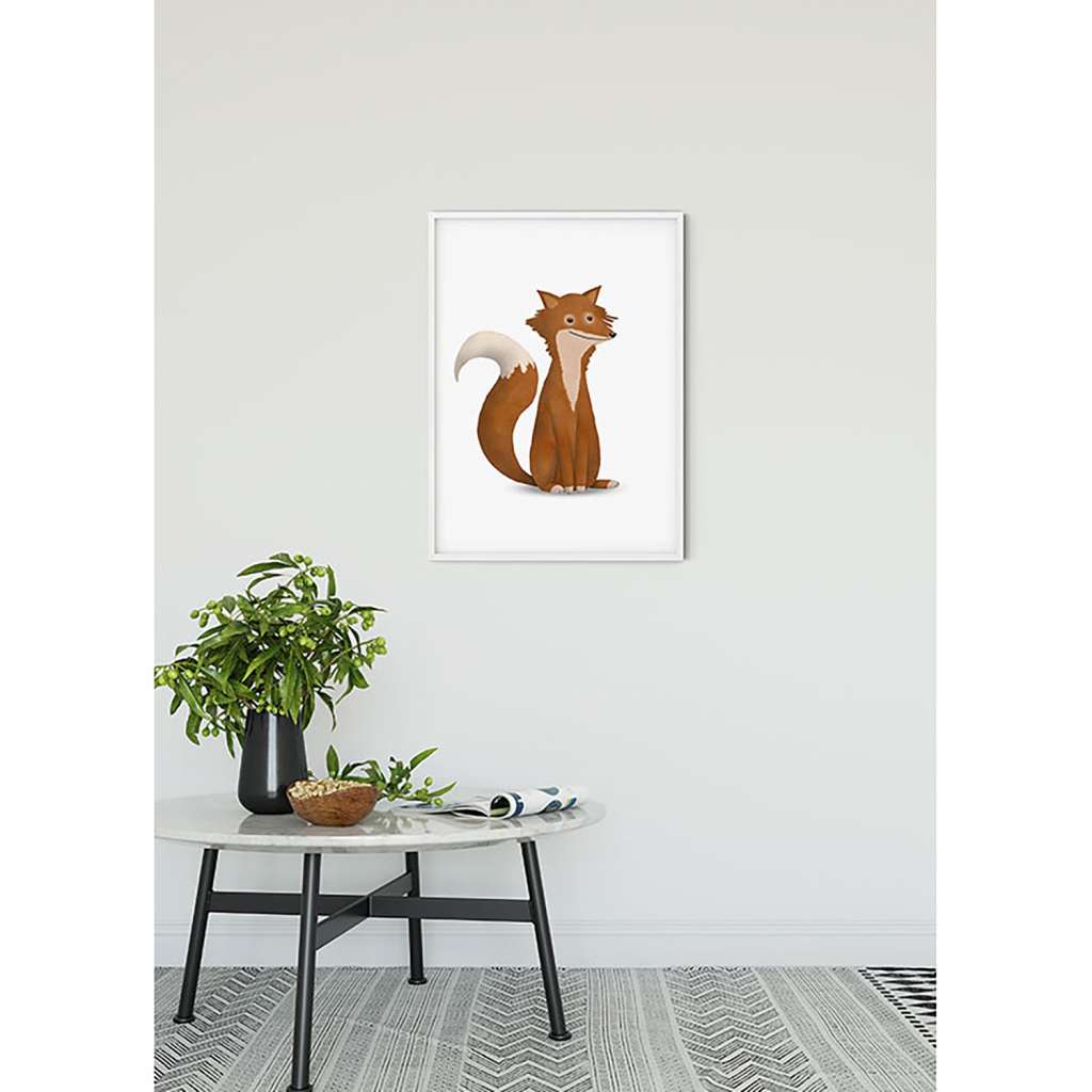 home24 Wandbild Cute Animal Fox
