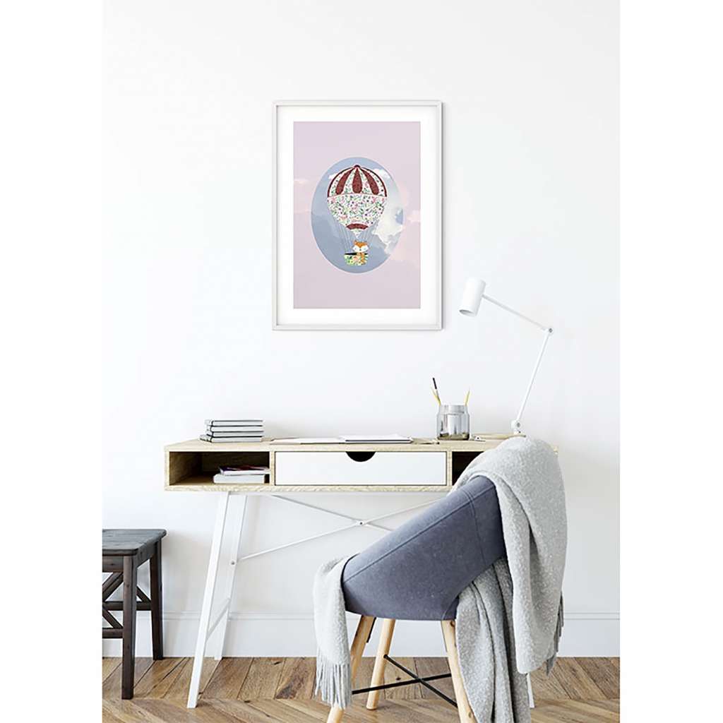 home24 Wandbild Happy Balloon I