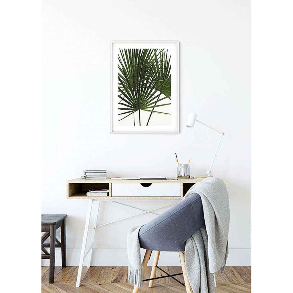 home24 Wandbild Palmtree Leaves
