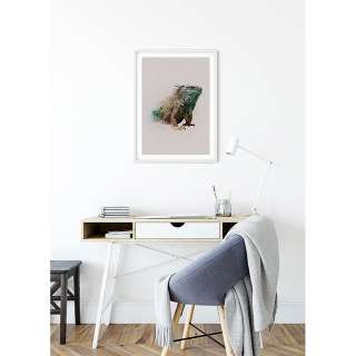 home24 Wandbild Animals Paradise Iguana