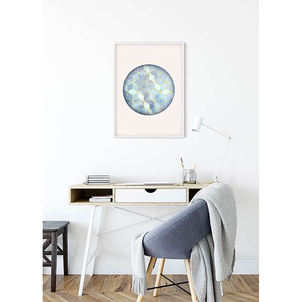 home24 Wandbild Mosaik Circle