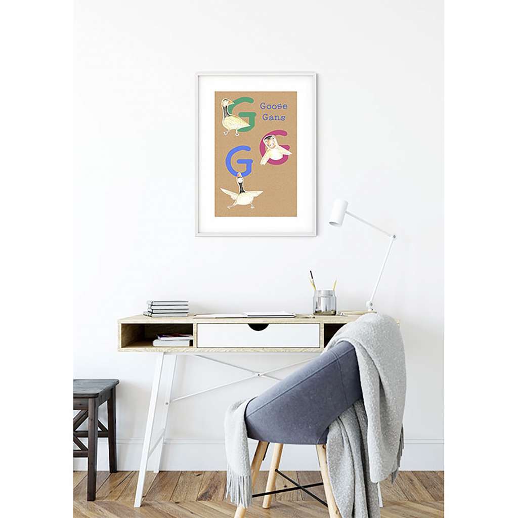 home24 Wandbild ABC Animal G