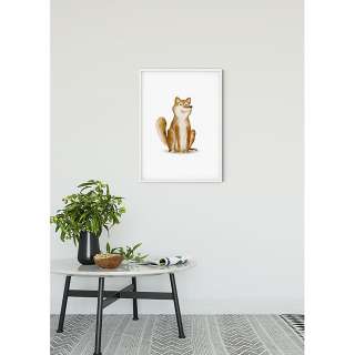 home24 Wandbild Cute Animal Dog