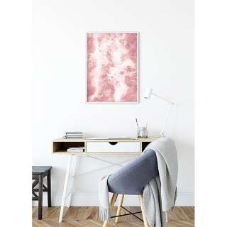home24 Wandbild Pink Bubbles