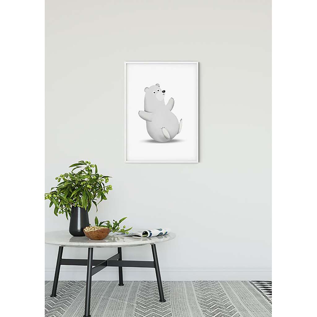 home24 Wandbild Cute Animal Polar Bear
