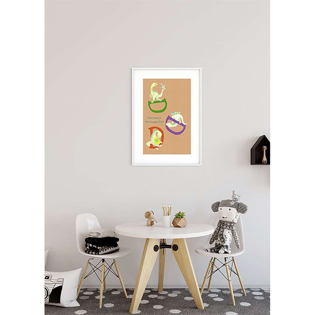 home24 Wandbild ABC Animal D