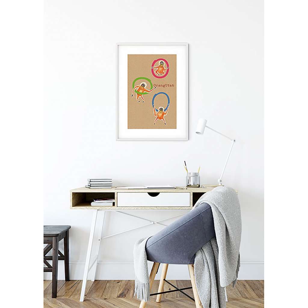 home24 Wandbild ABC Animal O