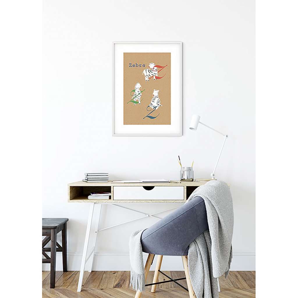 home24 Wandbild ABC Animal Z