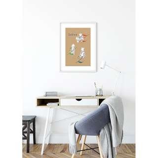 home24 Wandbild ABC Animal Z