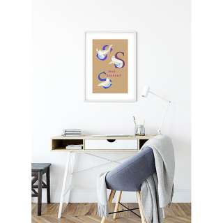home24 Wandbild ABC Animal S