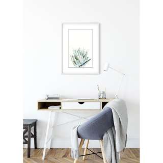 home24 Wandbild Aloe Watercolor