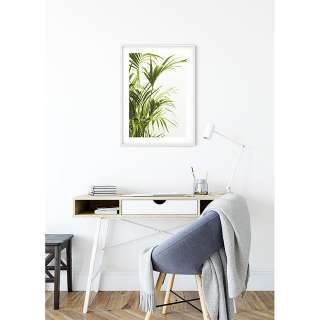 home24 Wandbild Reed Leaves