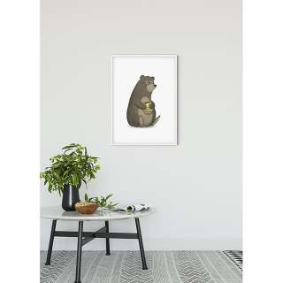 home24 Wandbild Cute Animal Bear