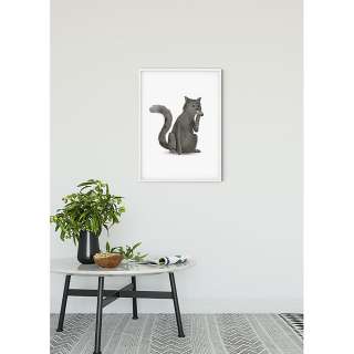 home24 Wandbild Cute Animal Cat
