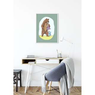 home24 Wandbild Lili and Bear
