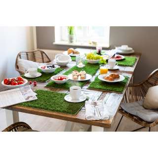 home24 Tischset Kunstrasen Kuba (6er-Set)