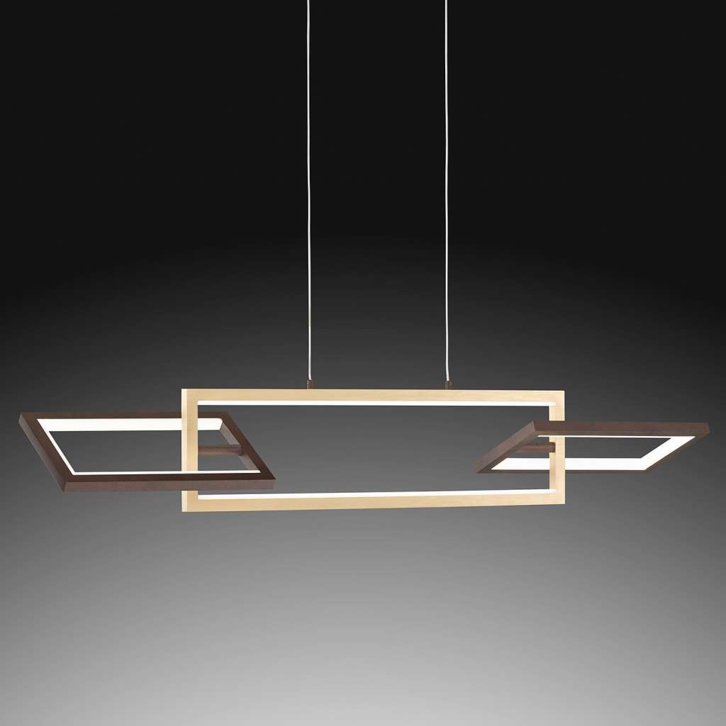 home24 LED-Pendelleuchte Muriel