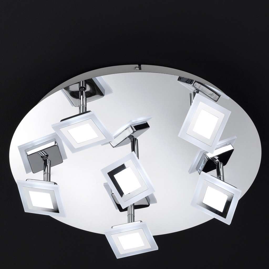 home24 LED-Deckenleuchte Cholet III