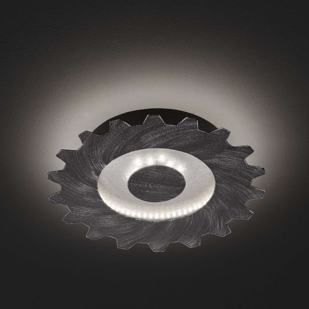 home24 LED-Deckenleuchte Leif
