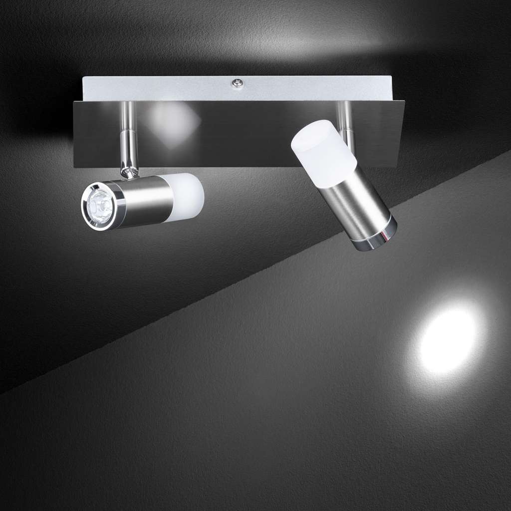 home24 LED-Deckenleuchte Huelva