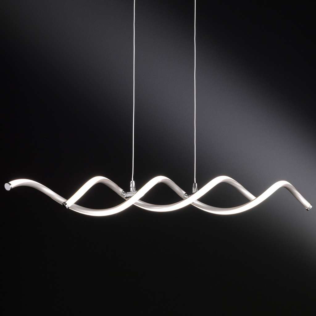 home24 LED-Pendelleuchte Bonney