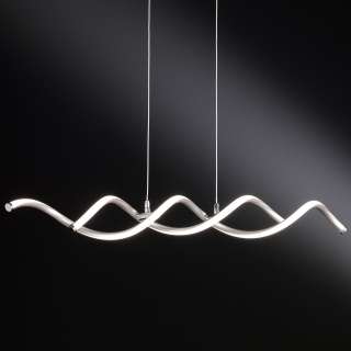 home24 LED-Pendelleuchte Bonney