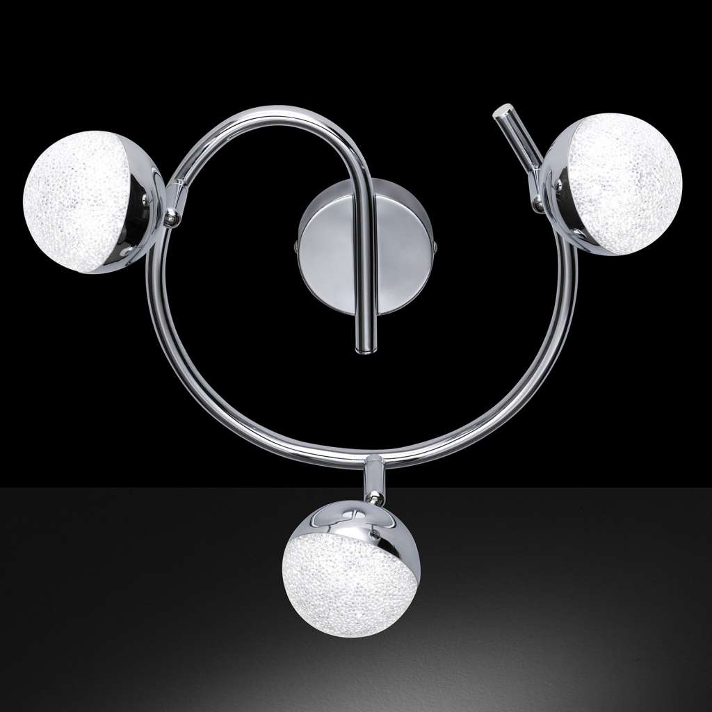 home24 LED-Deckenleuchte Sanan IV