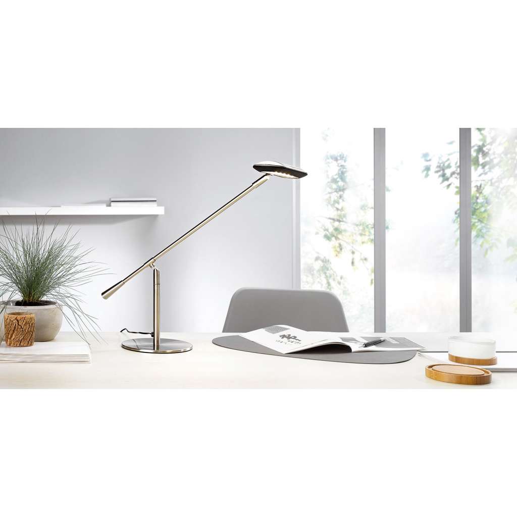 home24 LED-Tischleuchte Bryson
