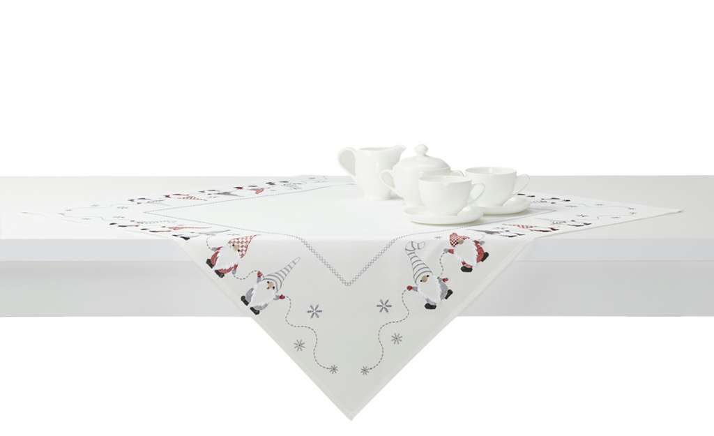 Mitteldecke  Wichtel ¦ mehrfarbig ¦ 100% Polyester Heimtextilien > Tischwäsche > Tischdecken - Höffner