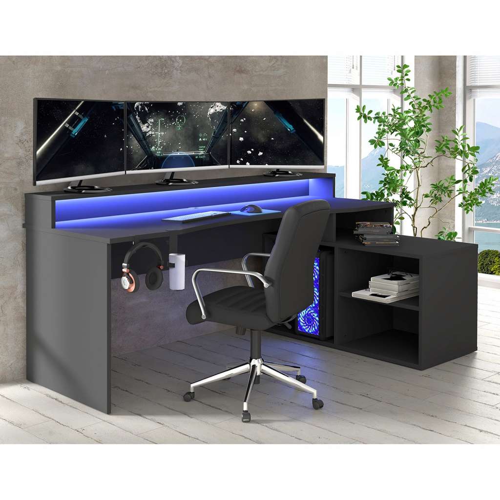 home24 Eckschreibtisch Trent