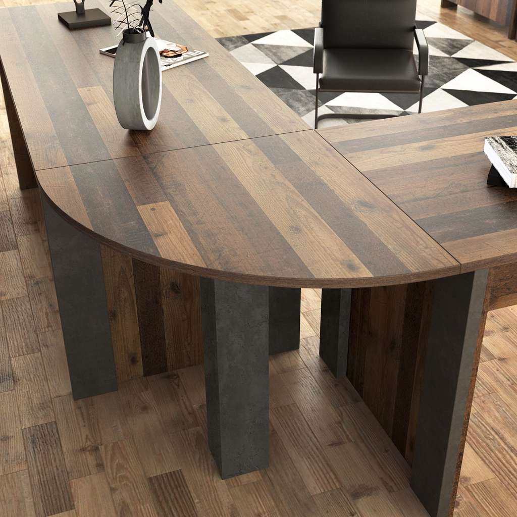 home24 Schreibtisch-Ansatz Clifford