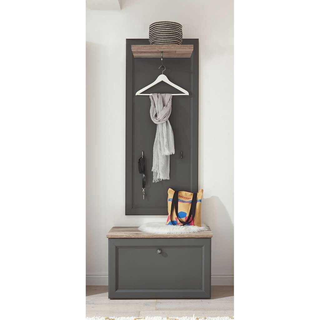 home24 Garderobenset Lindesby III (2-teilig)