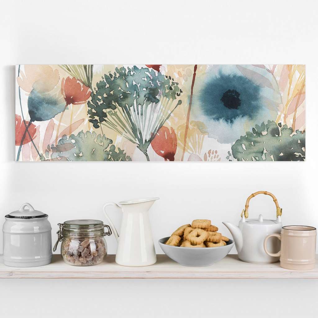 home24 Leinwandbild Wildblumen im Sommer V