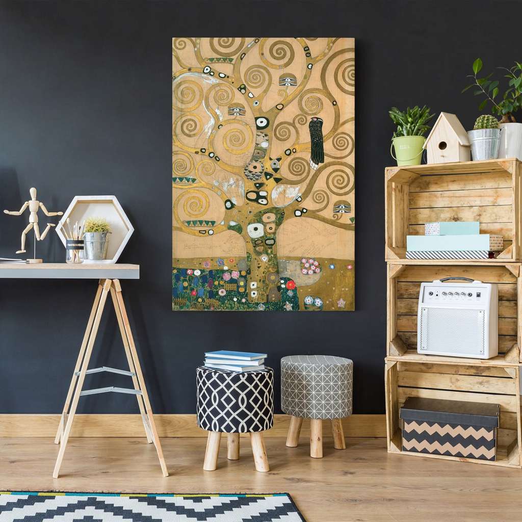 home24 Leinwandbild Der Lebensbaum II