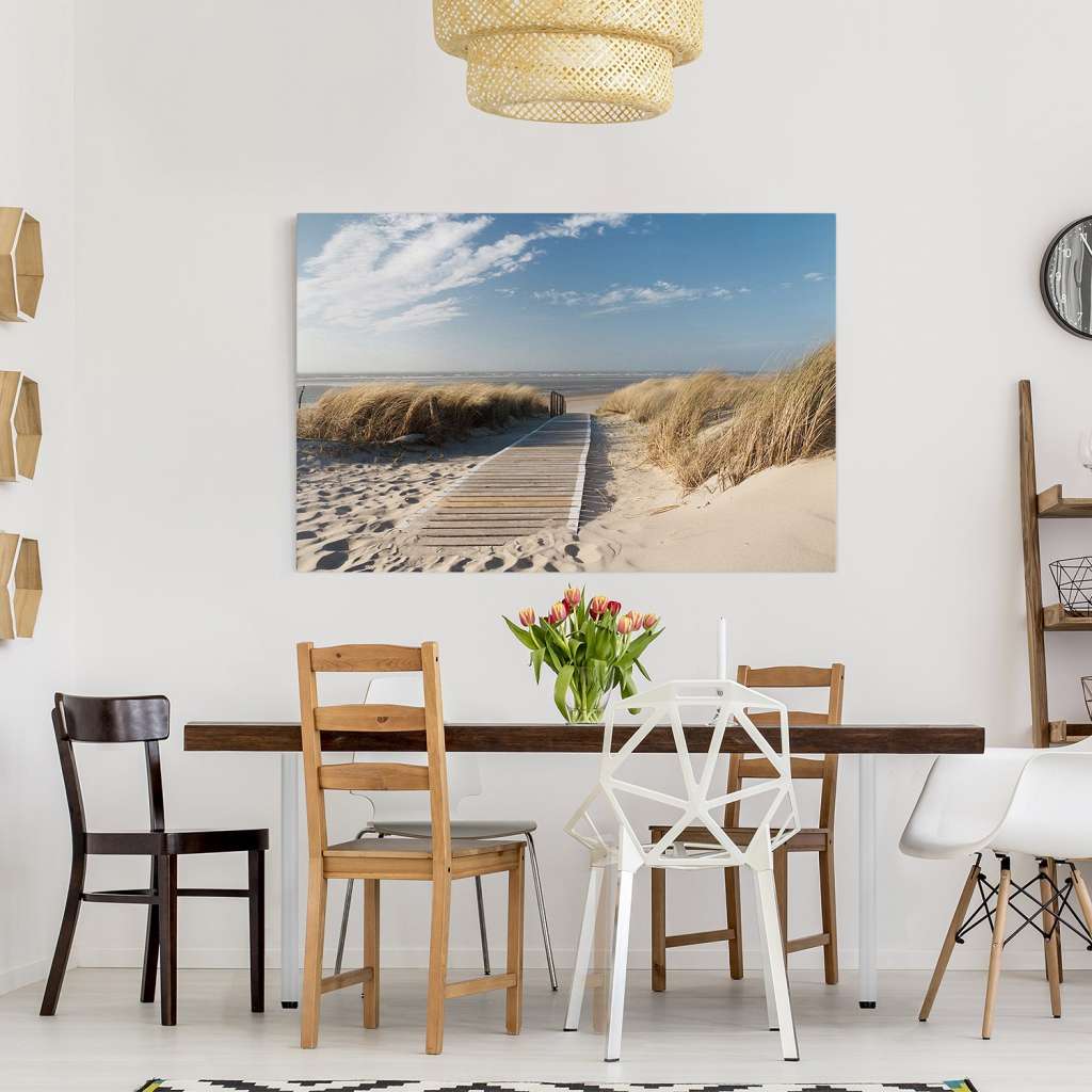 home24 Leinwandbild Ostsee Strand III