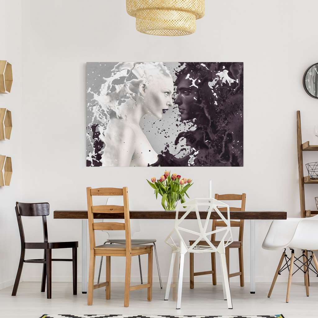 home24 Leinwandbild Milk & Coffee I
